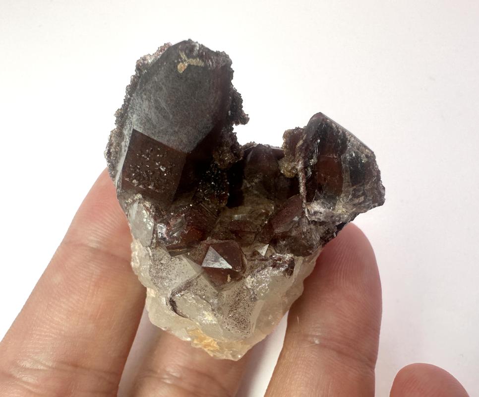 Kızıl kuvars doğal kütle