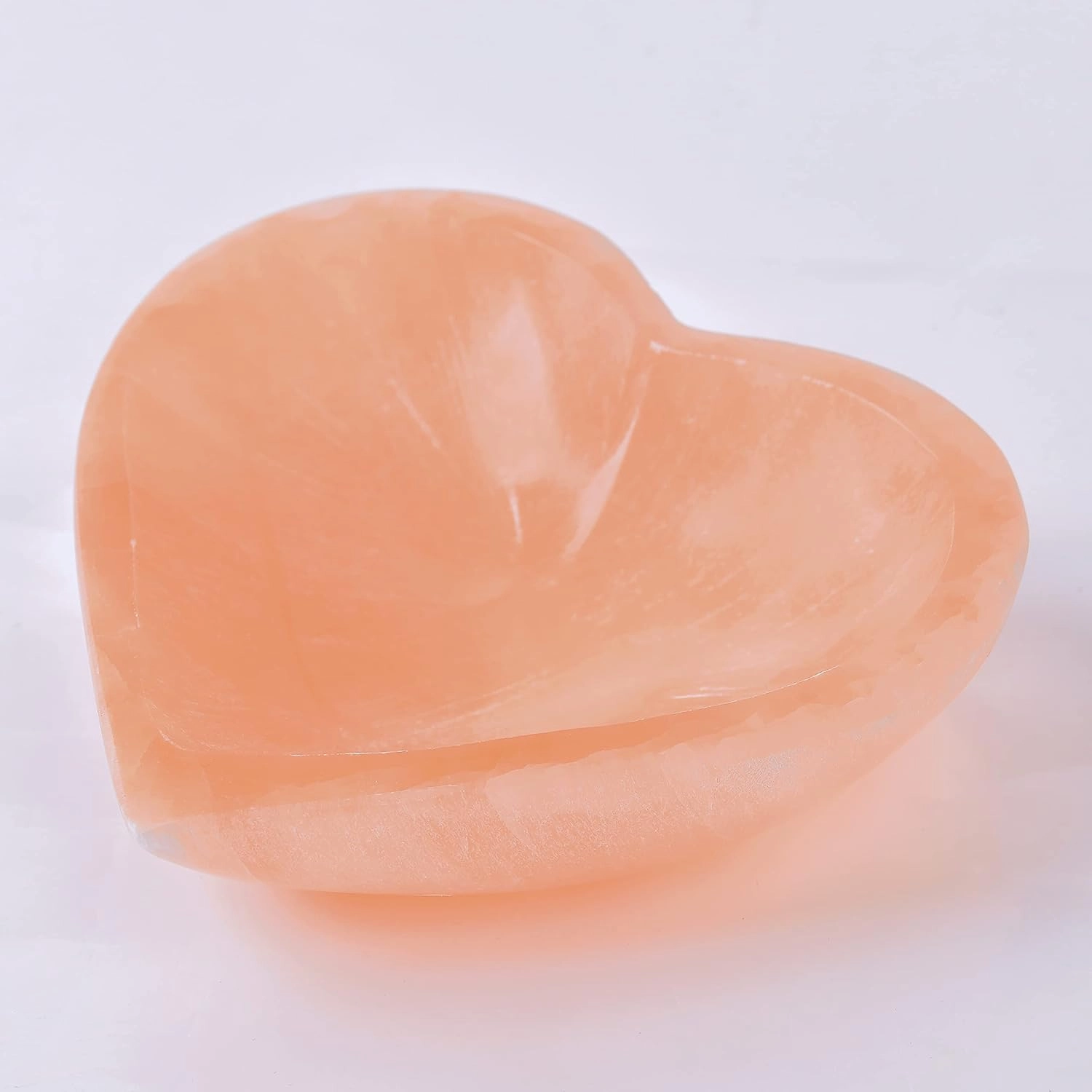 Kalp Model Selenit Kase (Turuncu)