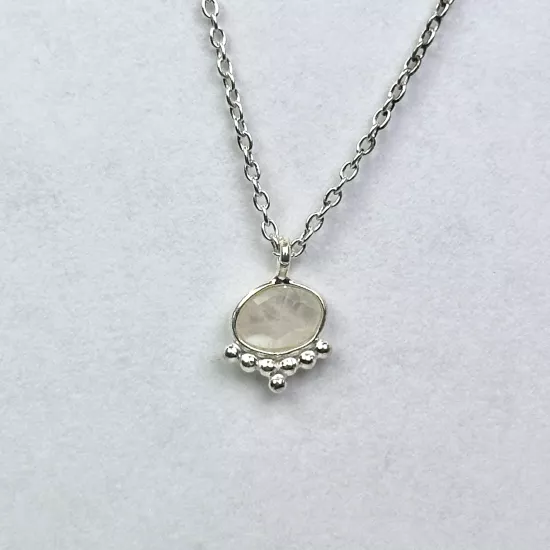 Gümüş zincir + kolye ucu