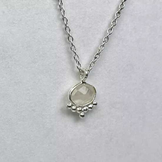 Gümüş zincir + kolye ucu