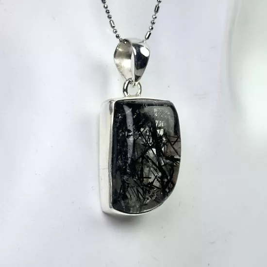 Rutilli Kuvars Kolye Ucu