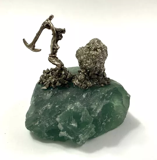 Pirit kütle kazan madenci