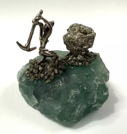 Pirit kütle kazan madenci