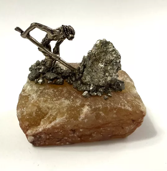 Pirit kütle kazan madenci