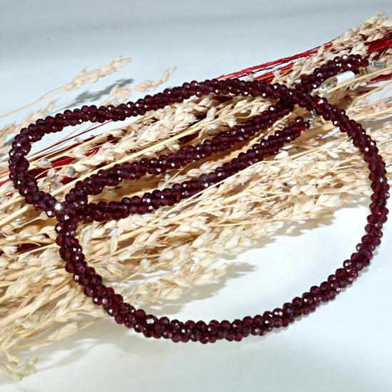 Garnet, granat, lal, kolye, tasarım, şifalı taş