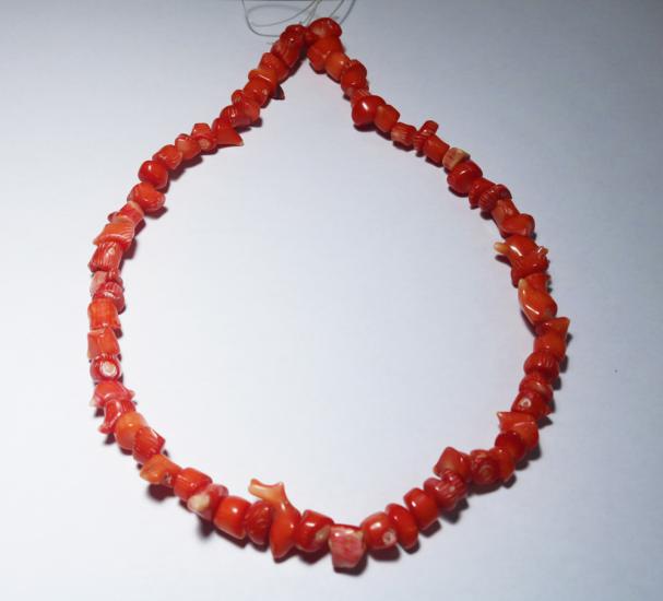 Doğal formunda mercan dizi